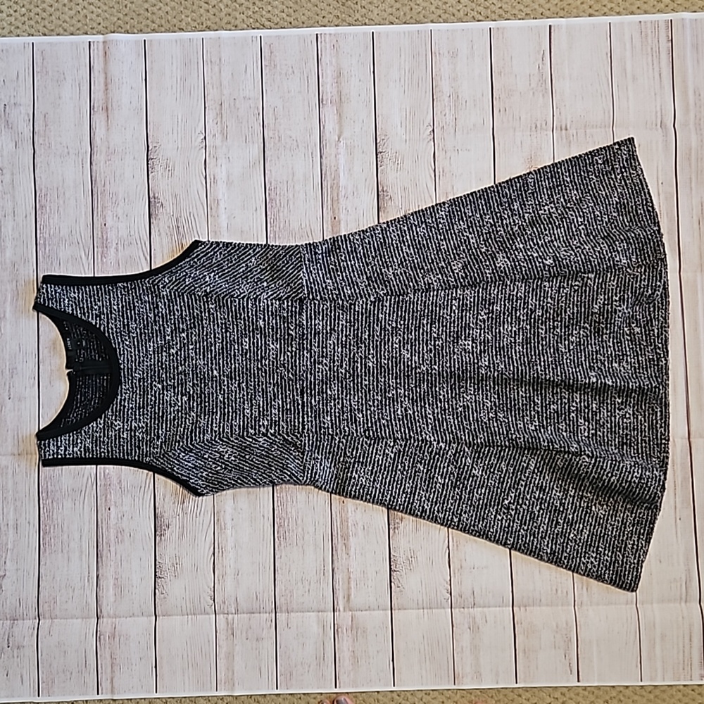J Crew Static Black & White Dress